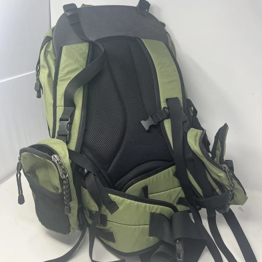 Orvis Fly Fishing Backpack Olive Drab Hiking Rod Bag Water-Resistant